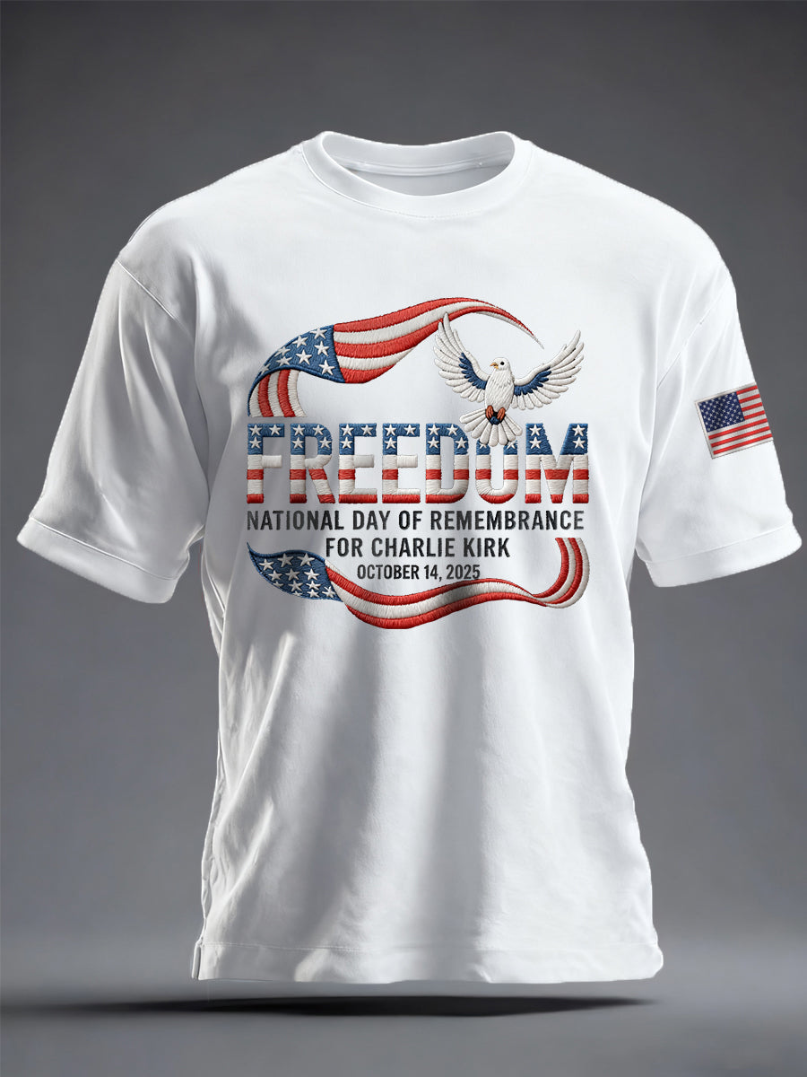 Men's Charlie Kirk National Day Of Remembrance Tee