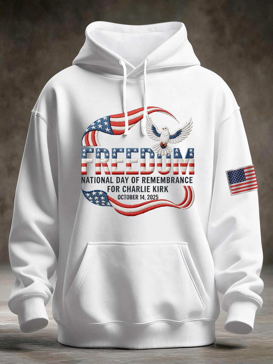 Men's Charlie Kirk National Day Of Remembrance Hoodie