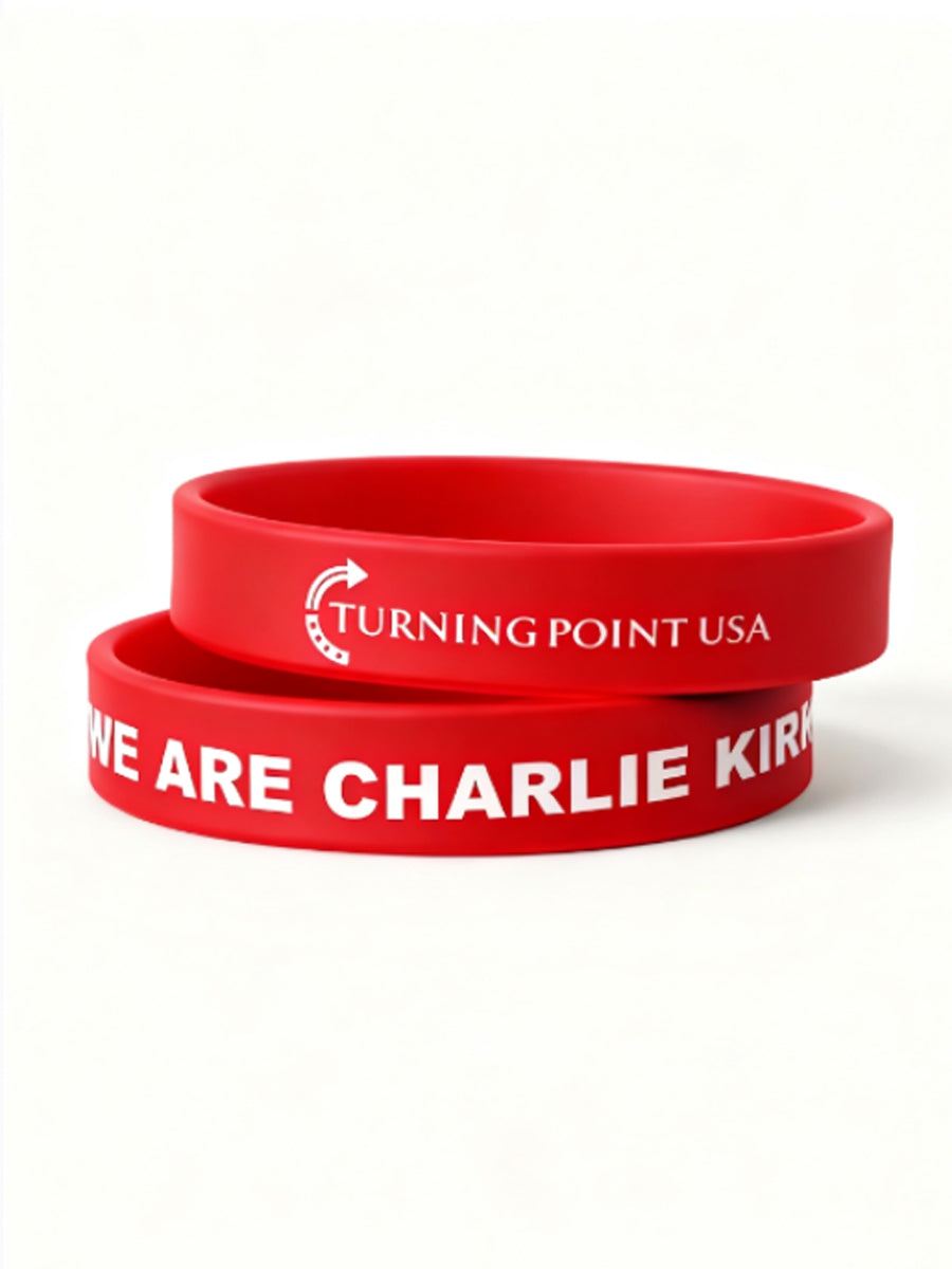 Unisex Turning Point USA Limited Edition "We Are Charlie Kirk" Wristband