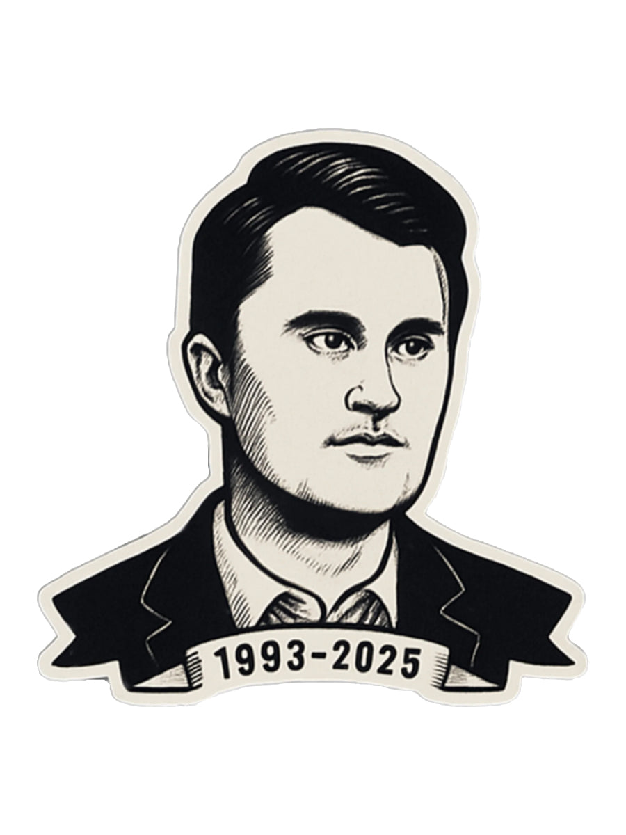 Charlie Kirk Memorial Sticker