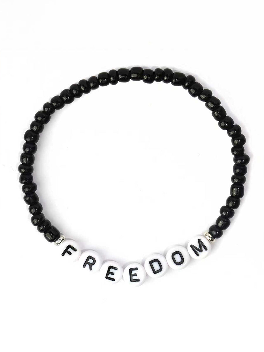 Charlie Kirk Freedom Bracelet