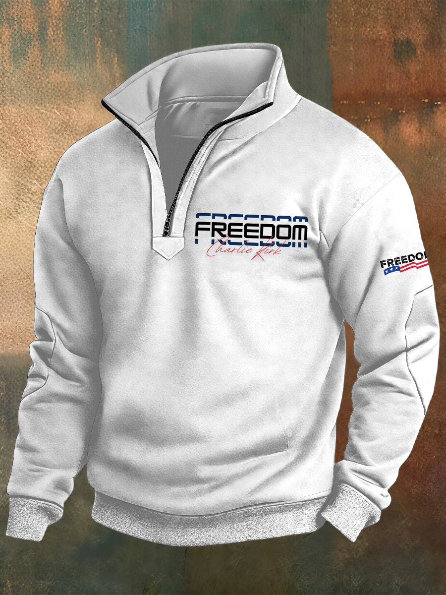 Men's Charlie Kirk Freedom Casual Sweatshirt