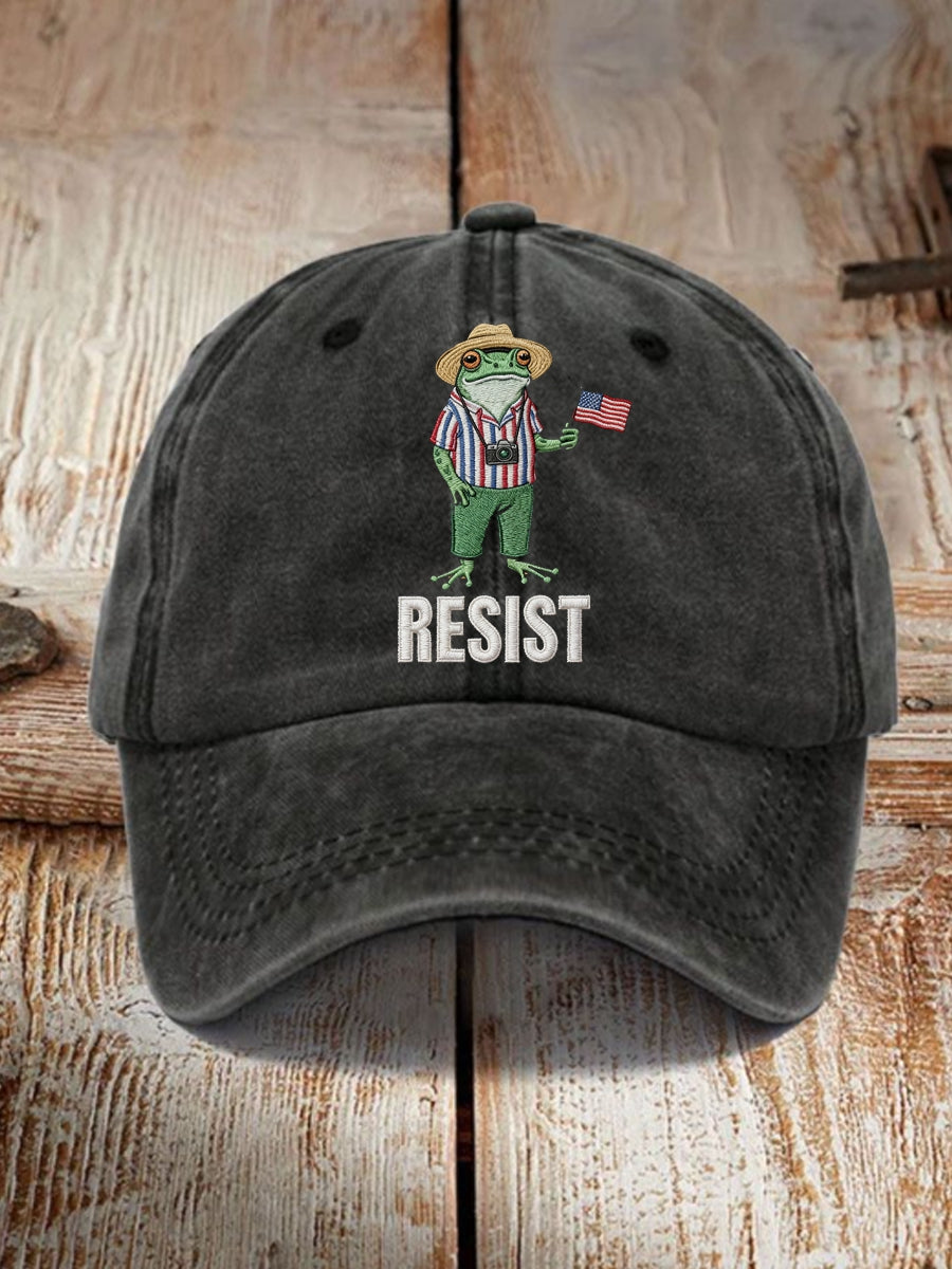 Unisex Resist Portland Frog Hat