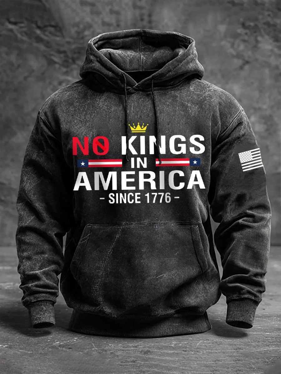 Men's 'No Kings in America Since 1776' Hoodies