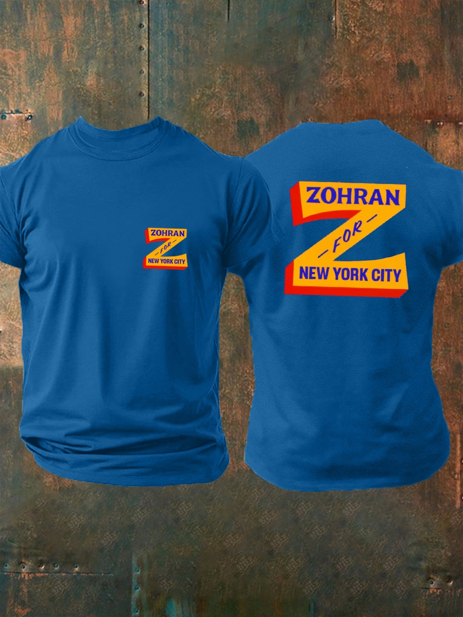 Men's New York City Muslim Mayor Zohran Mamdani T-shirt