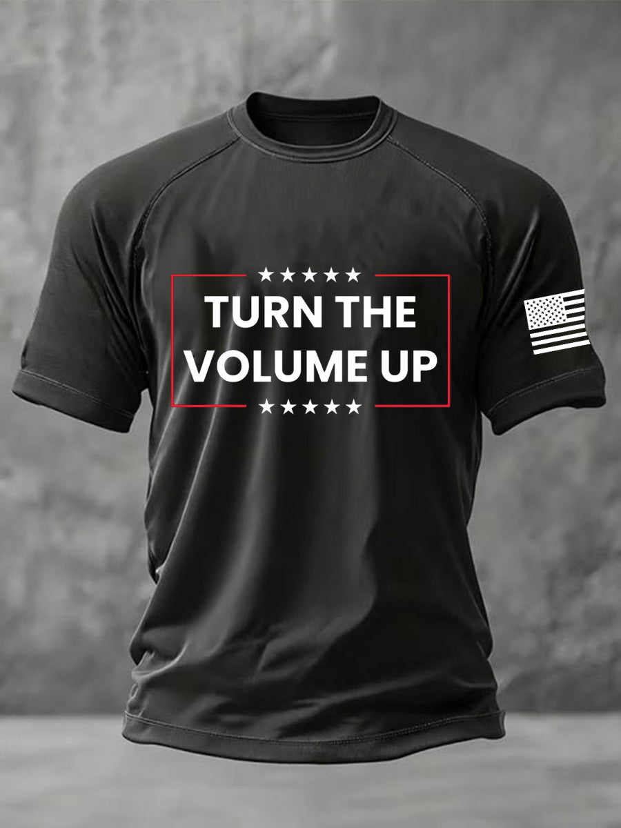 Men's Turn the Volume Up short sleeves t-shirt