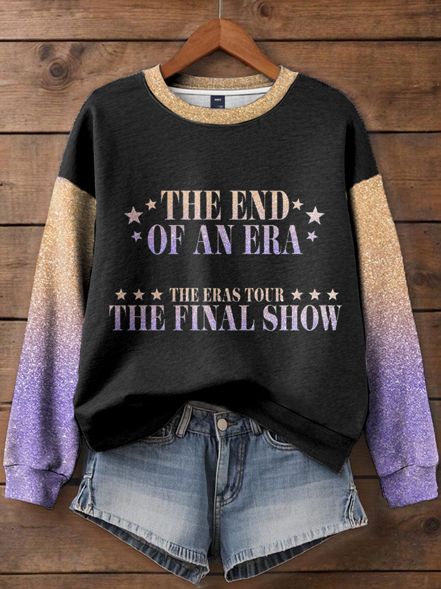 Women's End Era Music Lover Printed Sweatshirt