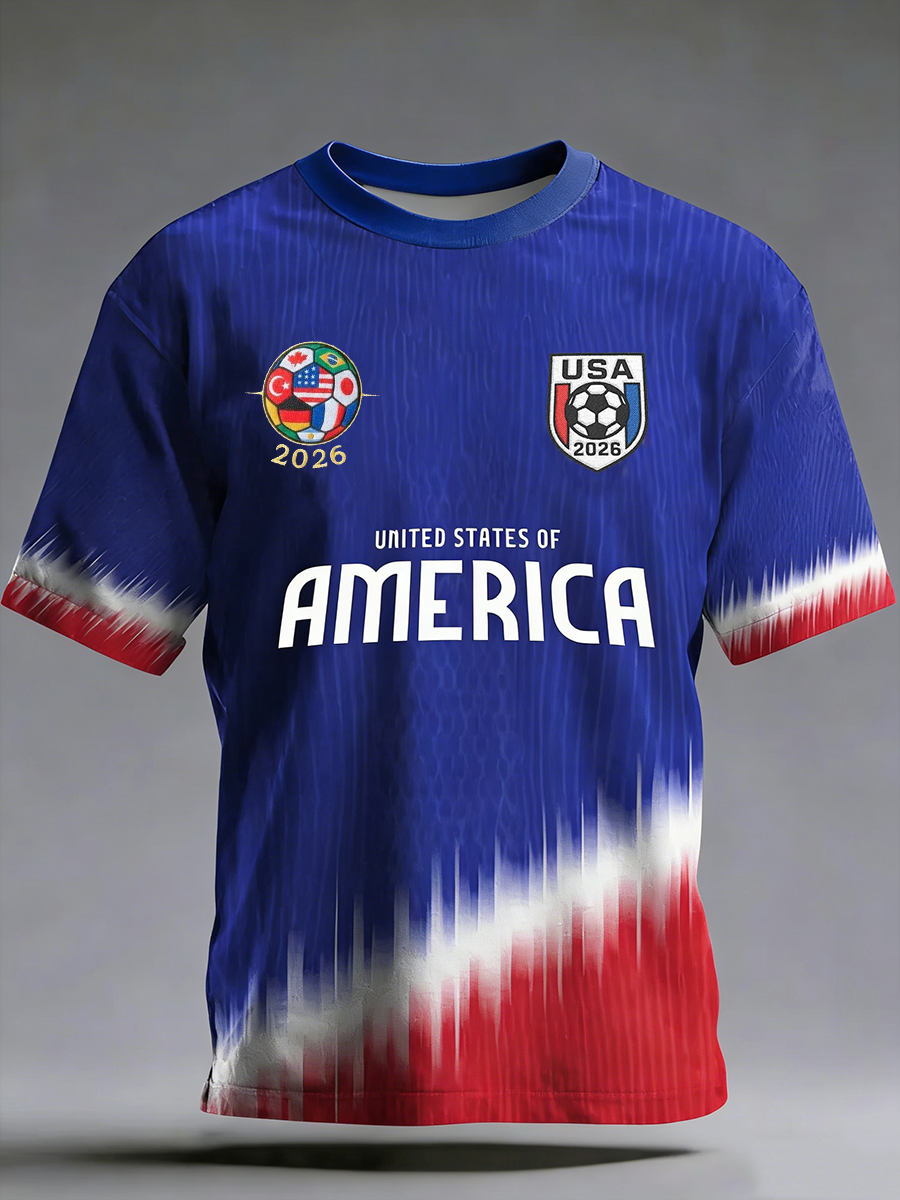 Men's USA Soccer Short Sleeves T-shirt