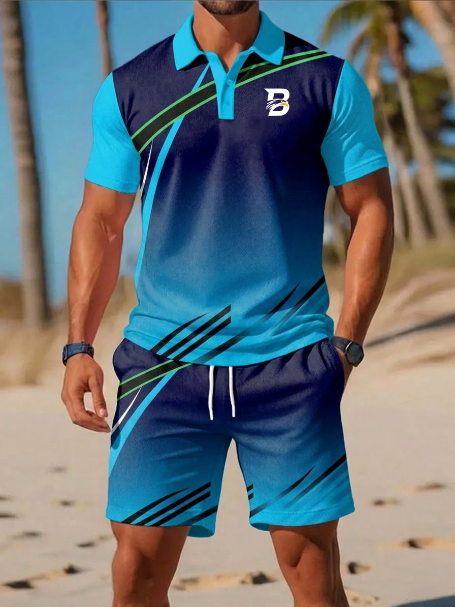 Men's Casual Business Short-sleeved Suit