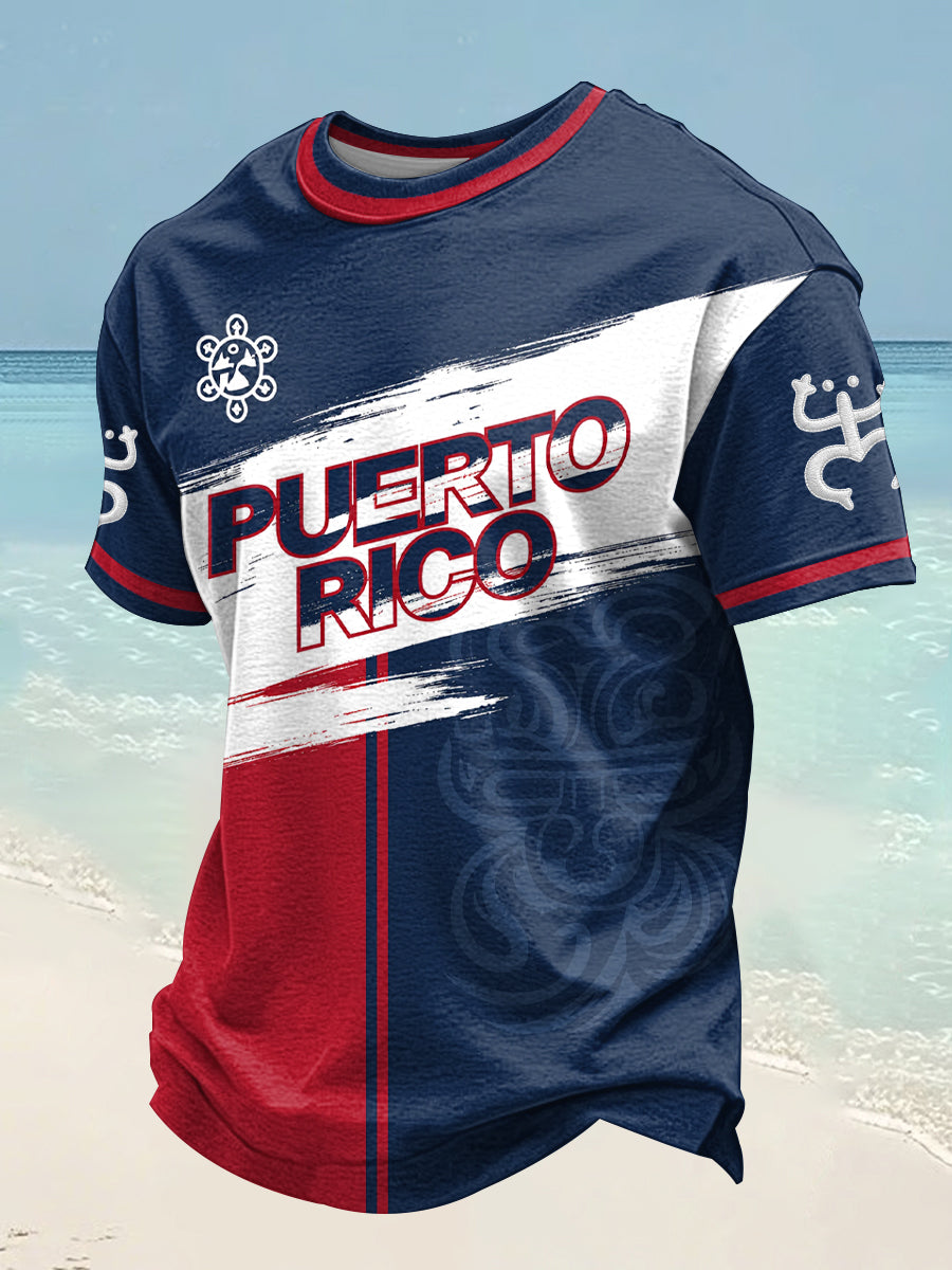 Men's Puerto Rico Printed T-shirt
