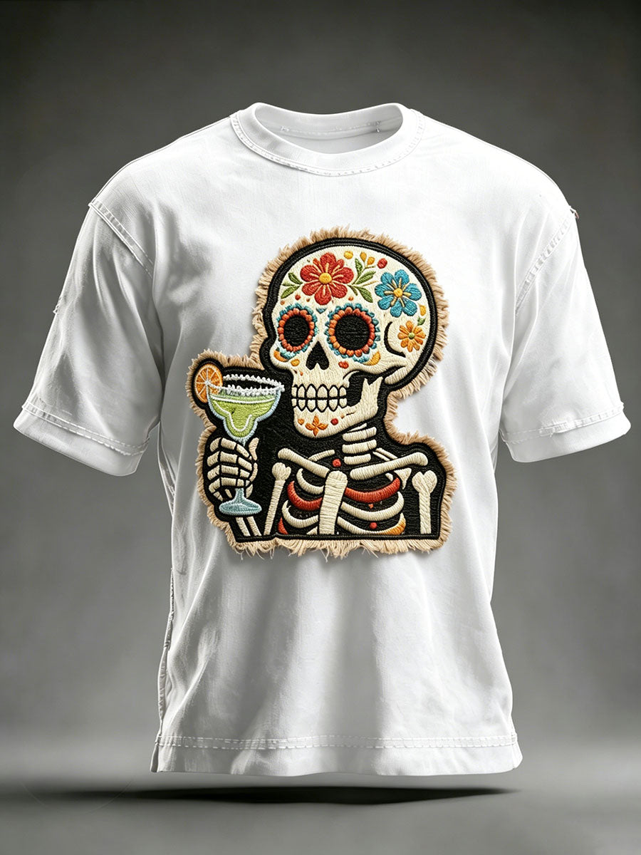 Men's Cinco de Mayo Printed Casual T-Shirt