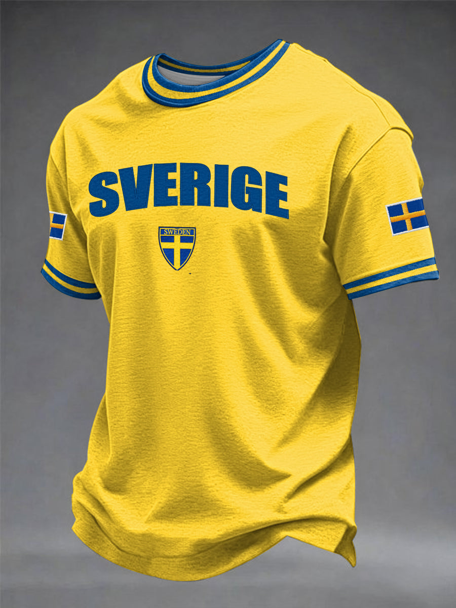 Men's Swedish Printed T-shirt