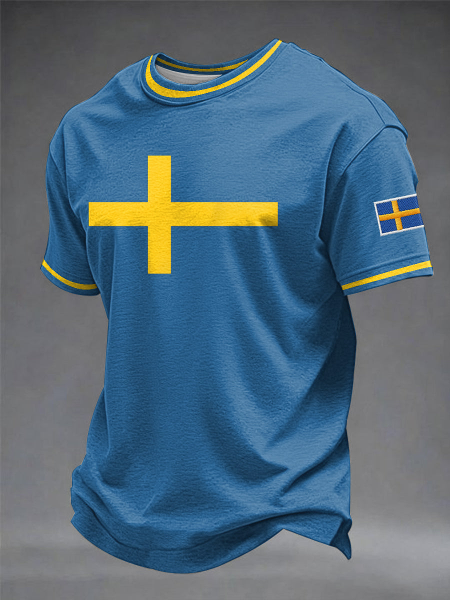 Men's Swedish Printed T-shirt
