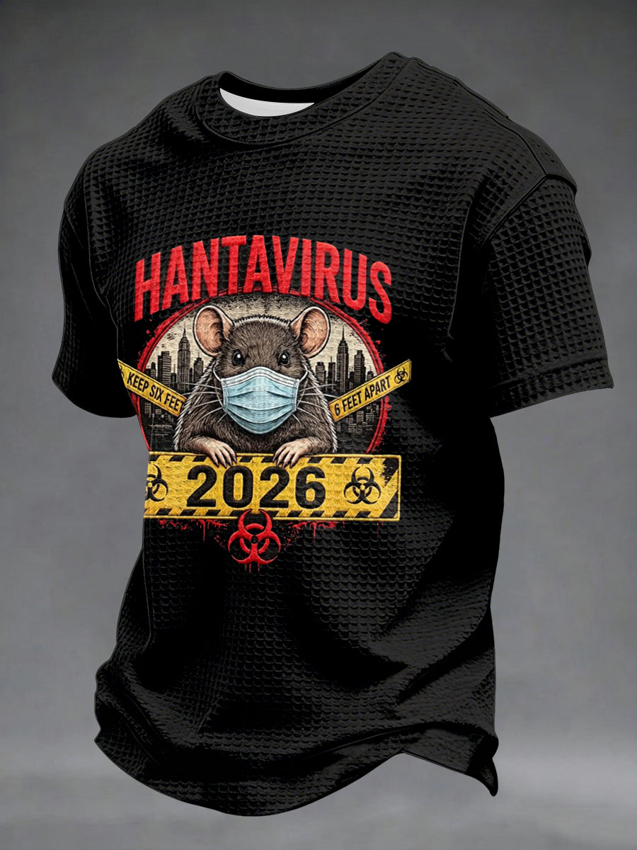 Men's Hanta Awareness 2026 Waffle T-Shirt