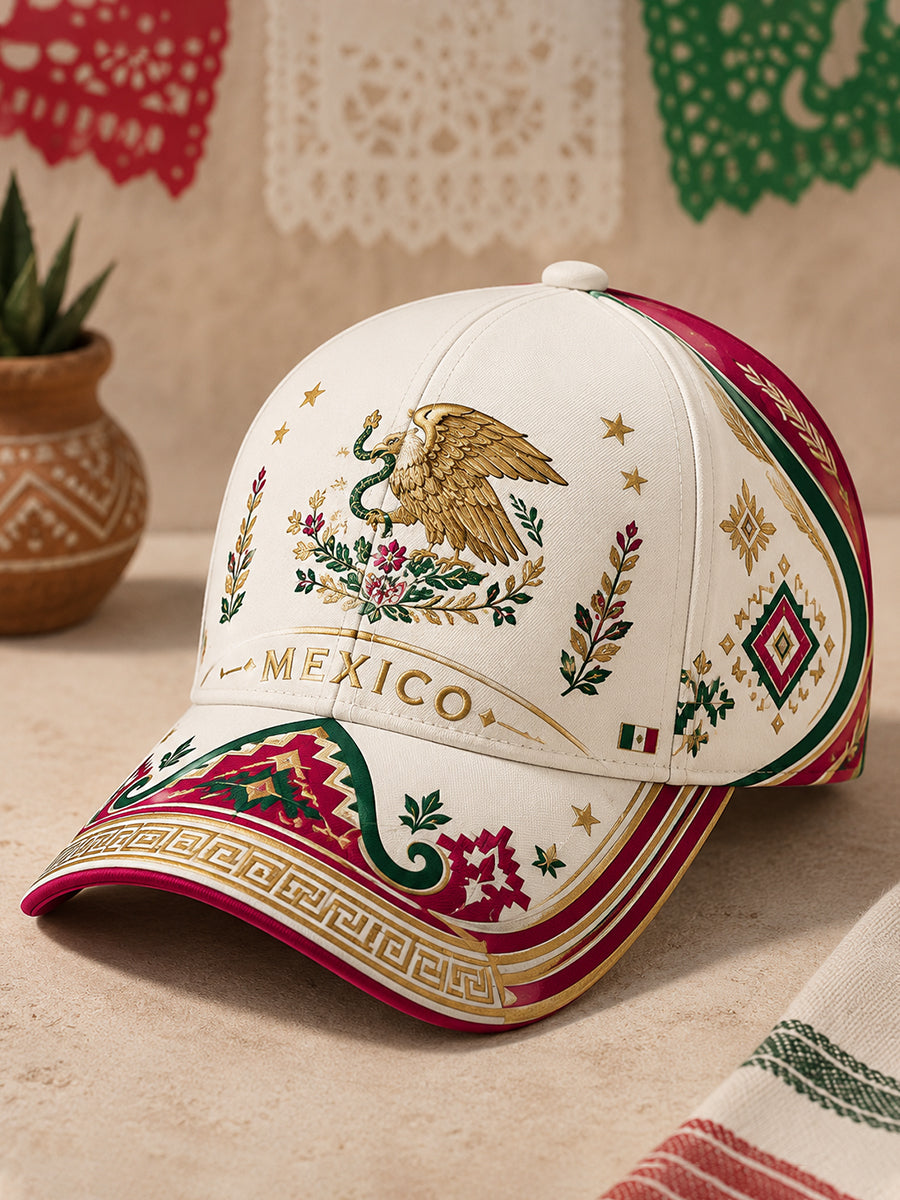 Unisex Mexican Soccer Match Cheering Art Print Hat