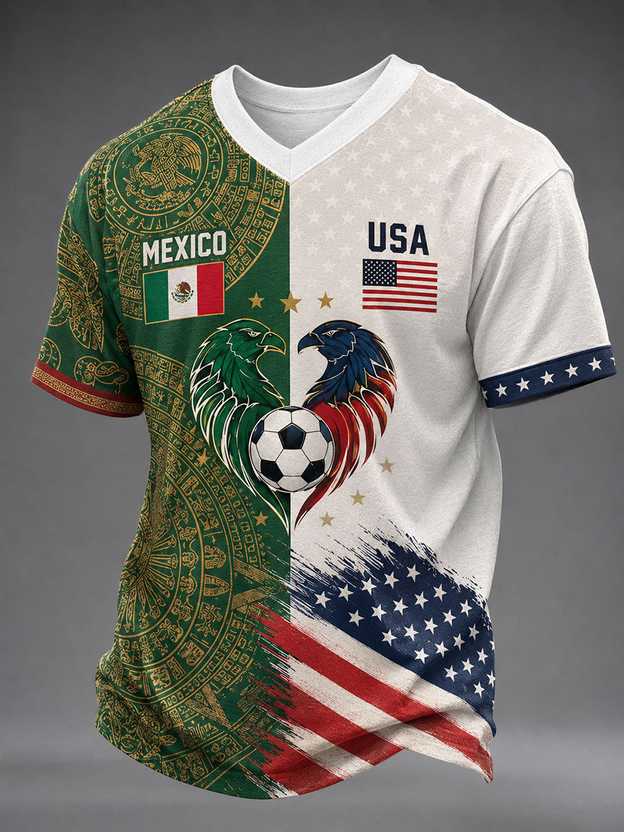 Men's Two-tone National Flag Jersey