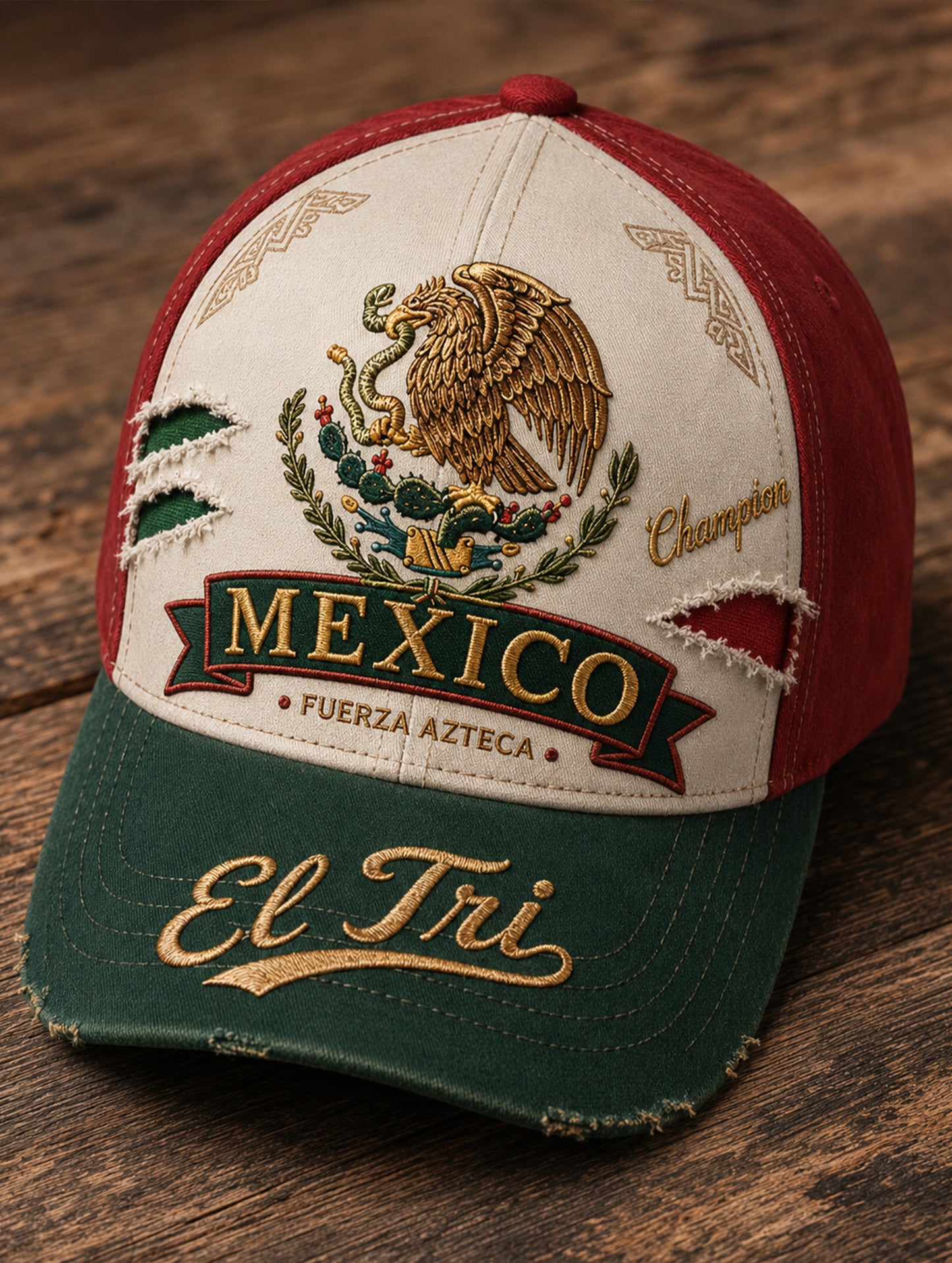 Unisex Mexican Soccer Match Cheering Art Print Hat