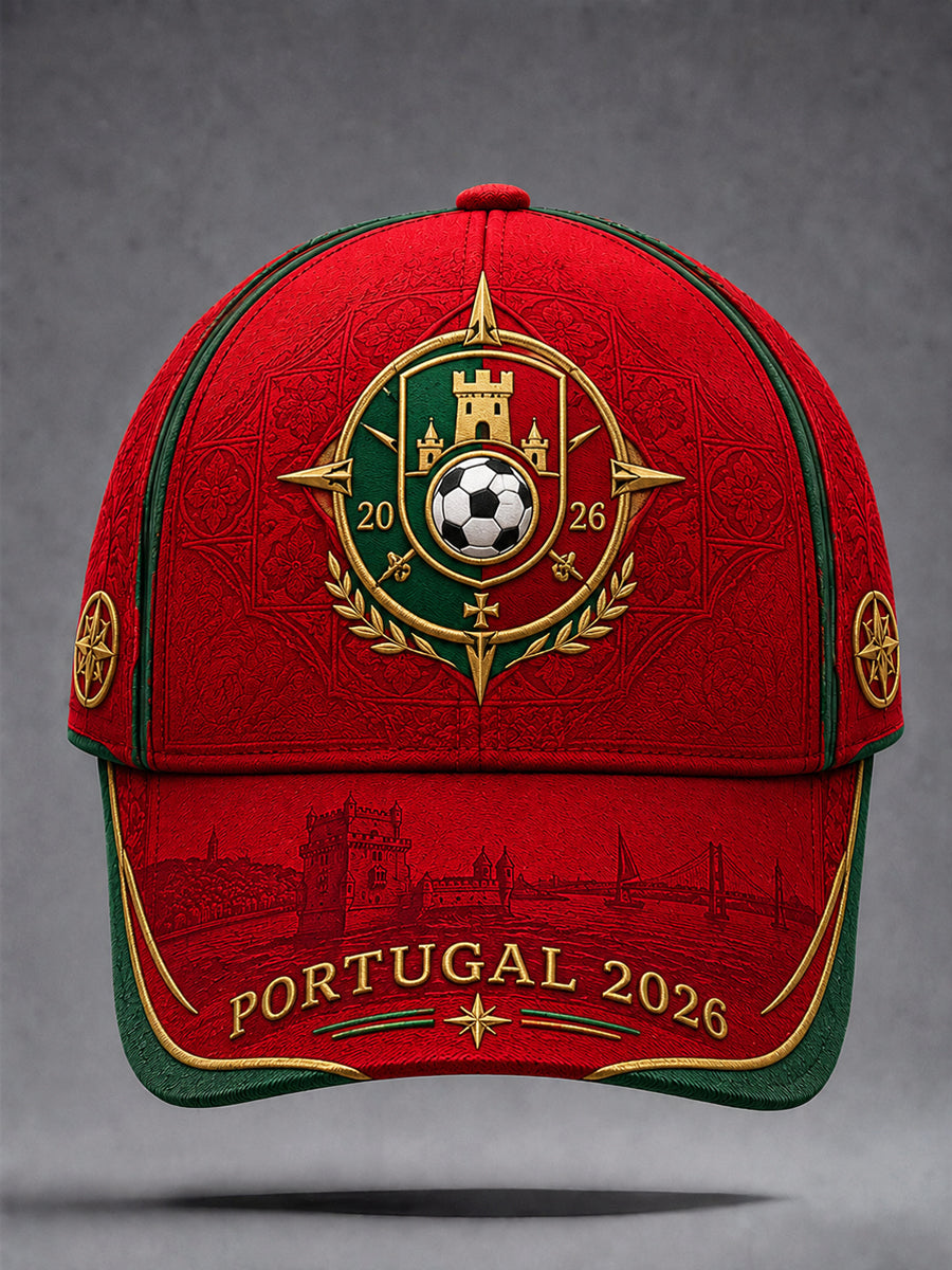 Unisex 2026 Portugal Soccer Classic Baseball Cap