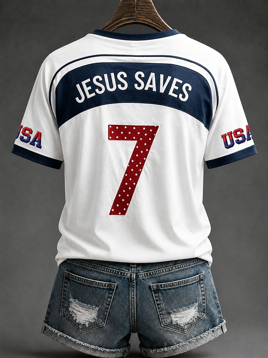 Women's Christian V-neck T-shirts