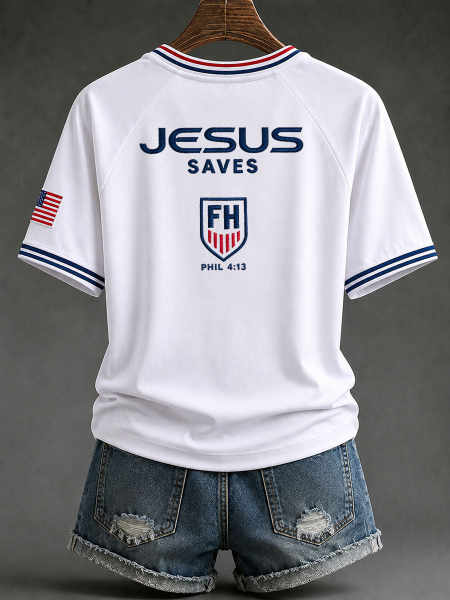 Women's Christian V-neck T-shirts