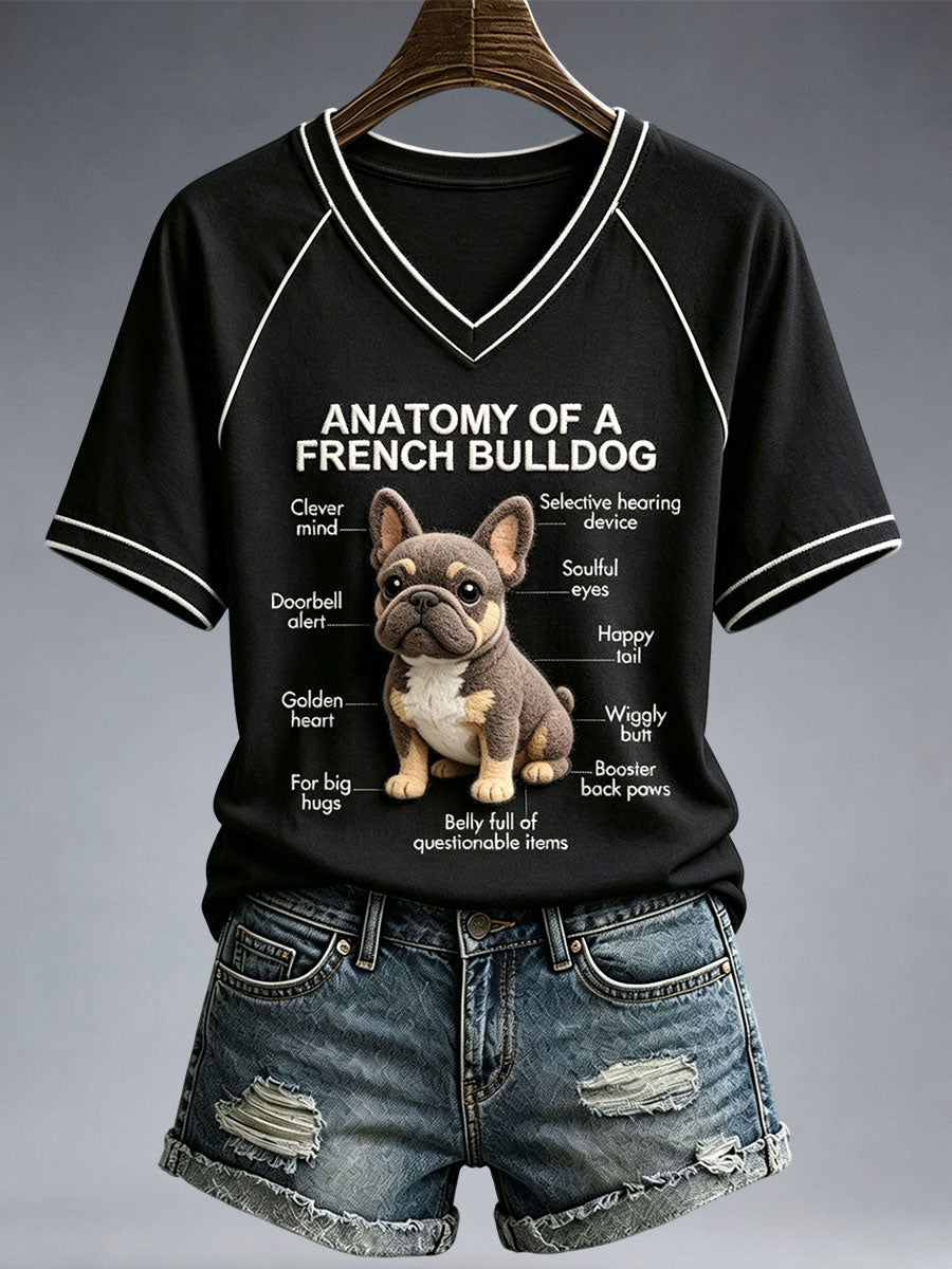 Women's Lovely French Bulldog T-Shirt