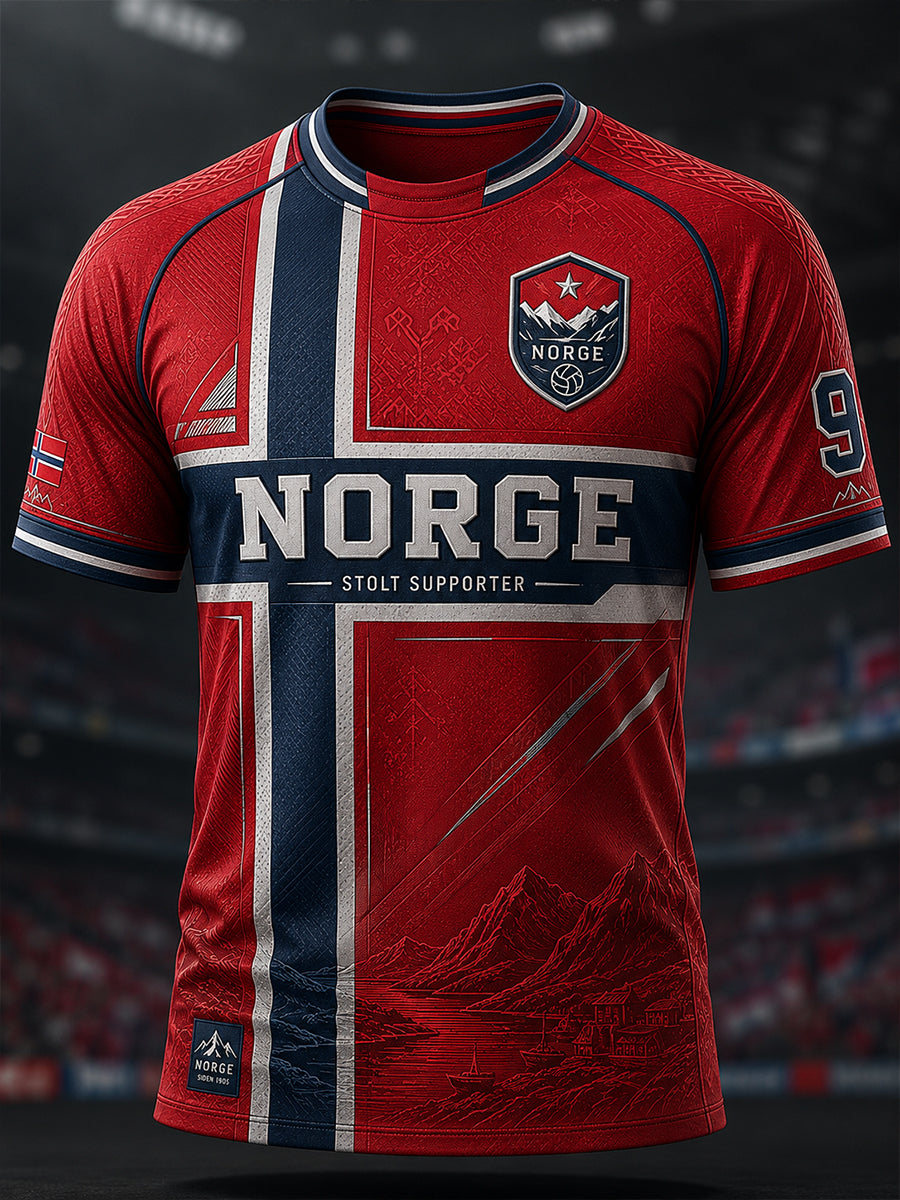 Men's Viking Norway Short Sleeve T-Shirt