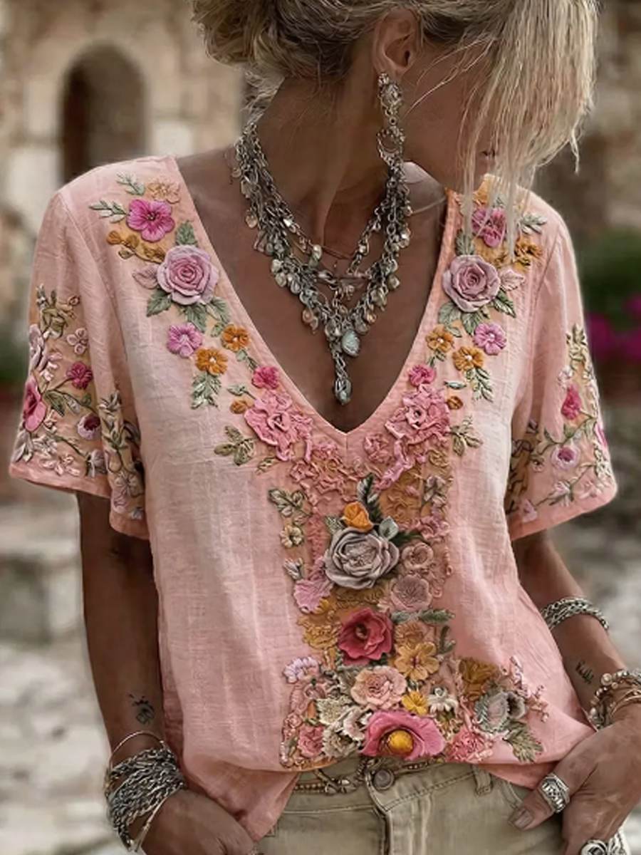 Women's short-sleeved T-shirt