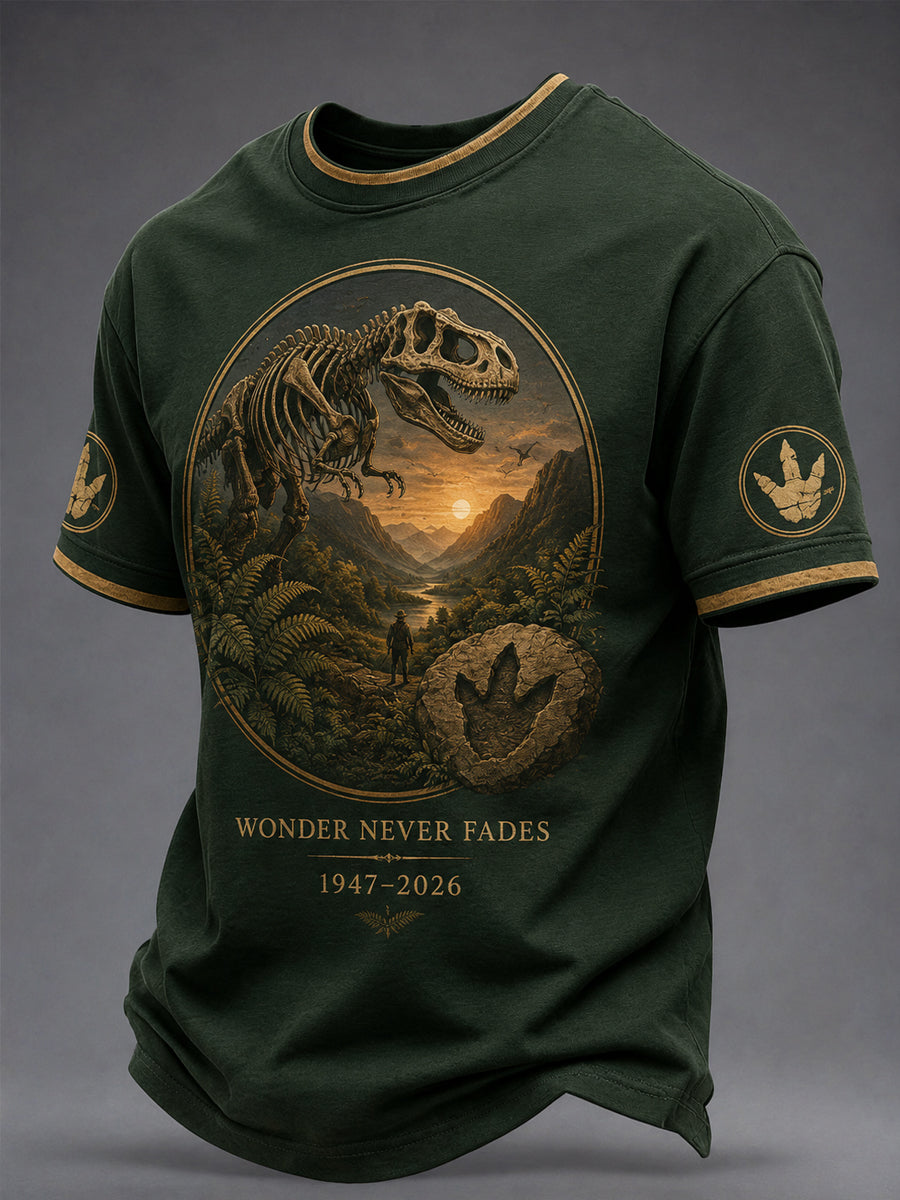 Men's Rip NZ Jurassic Legend Printed Short Sleeve T-shirt