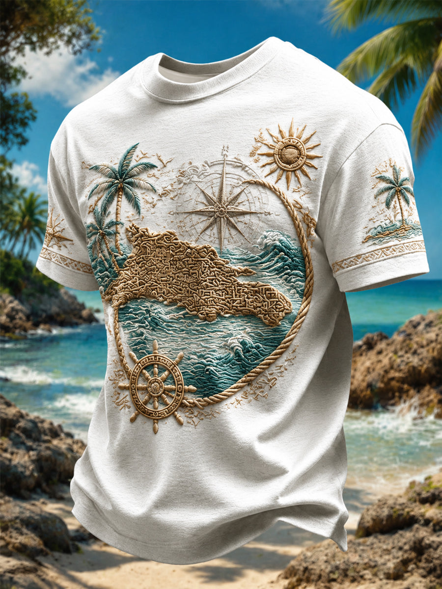 Men's Dominican Quisqueya Printed T-shirt