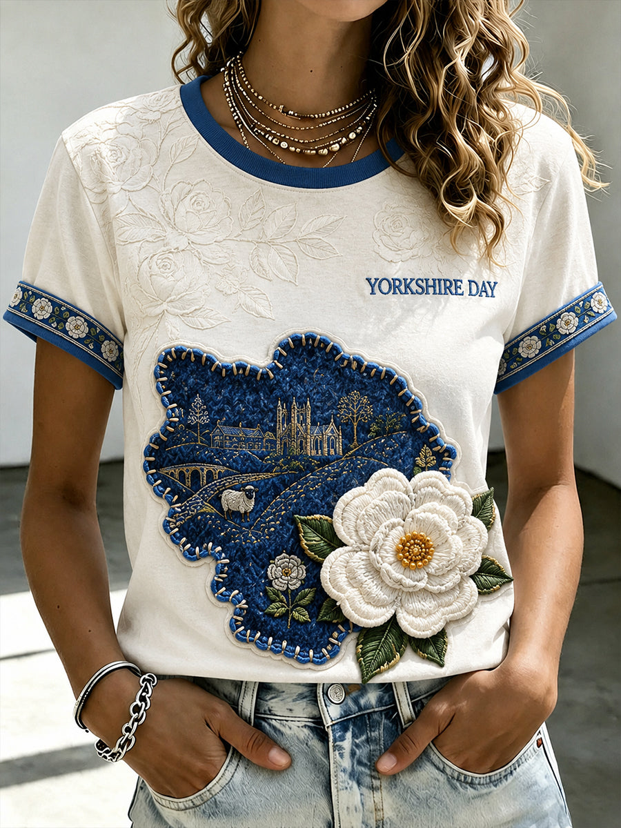 Women's Yorkshire Day Short-Sleeved T-Shirt