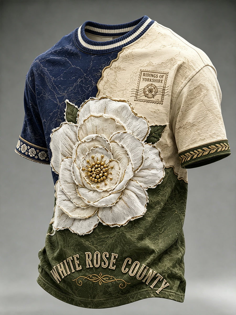 Men's Yorkshire Day Shirt Short Sleeve