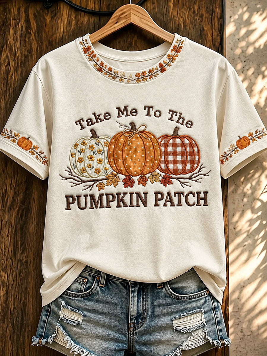 Women's Autumn Printed T-shirt