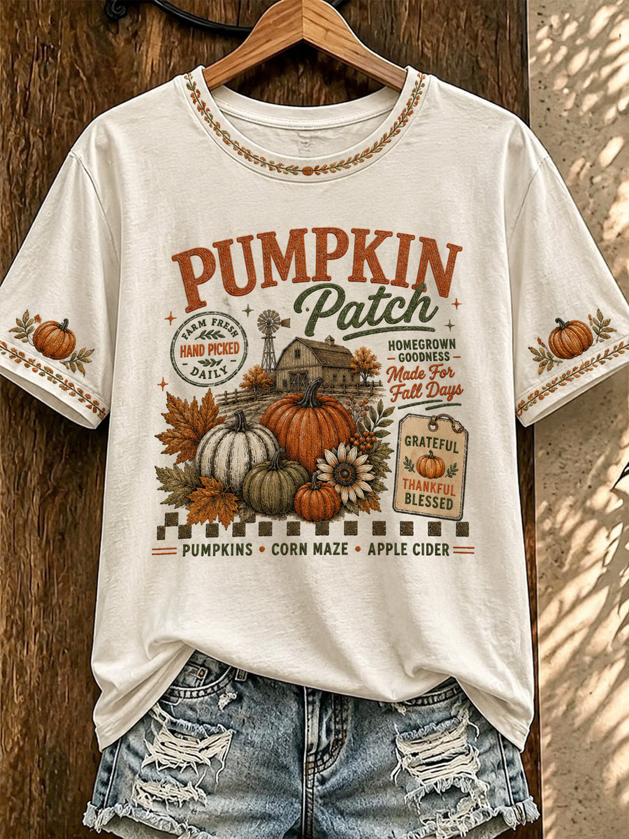 Women's Autumn Printed T-shirt