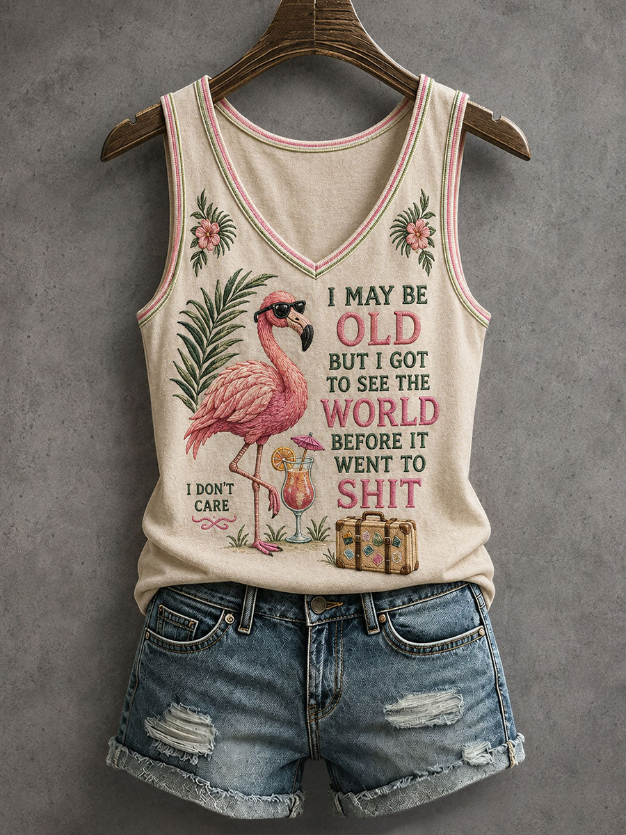 Women's I May Be Old Tank Top