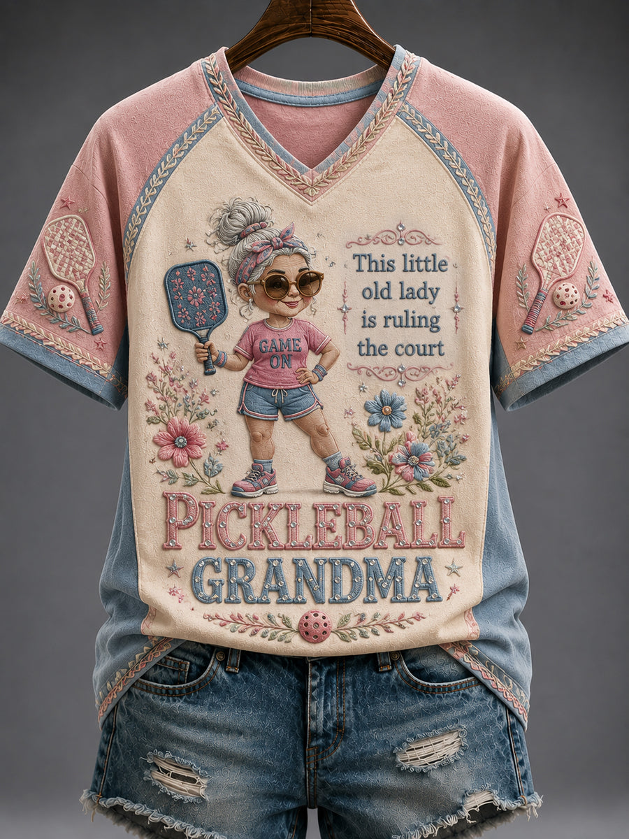 Pickleball Grandma Women's Tee