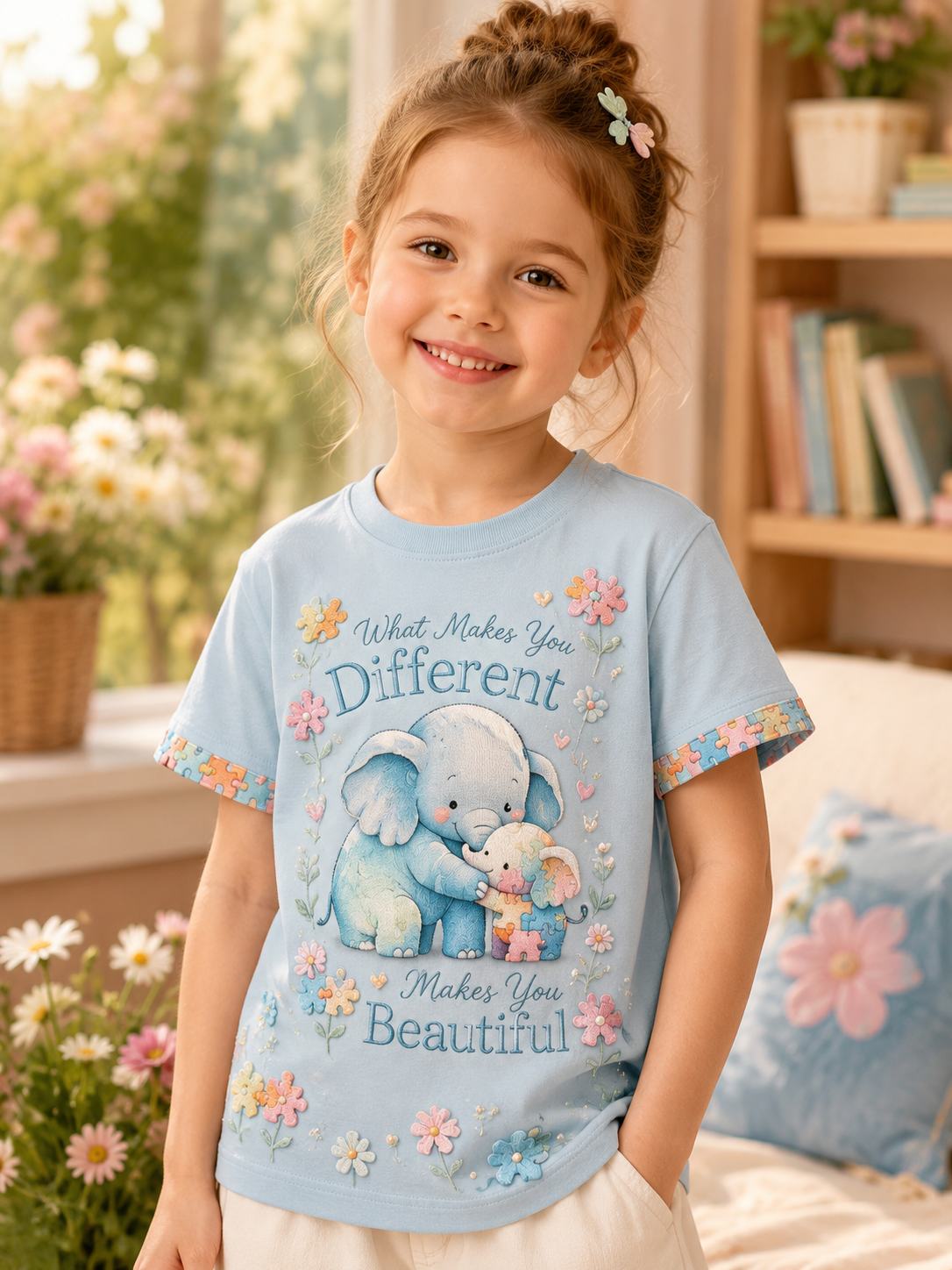 Children Autistic Disorder Short Sleeve T-Shirt