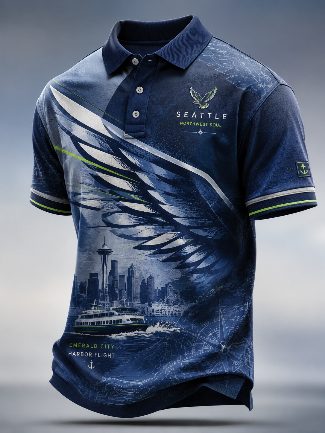 Men's Seattle Seahawks Short Sleeve Shirt