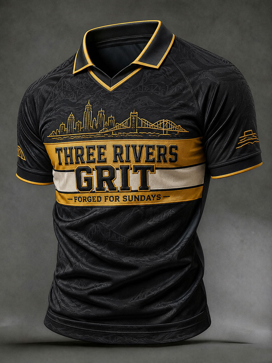 Men's Three Rivers Grit Short Sleeves T-shirt