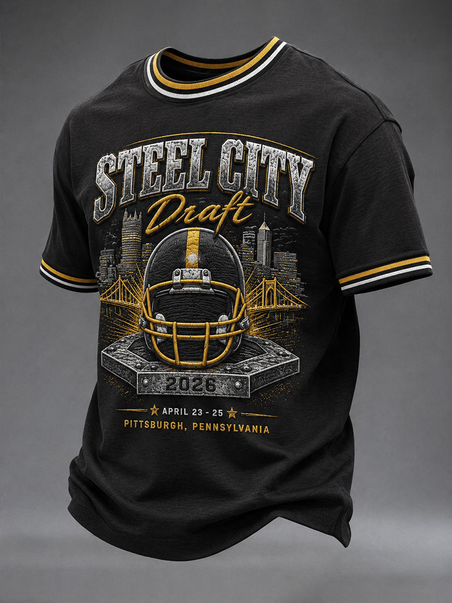 Men's STEEL CITY Draft Short Sleeves T-shirt