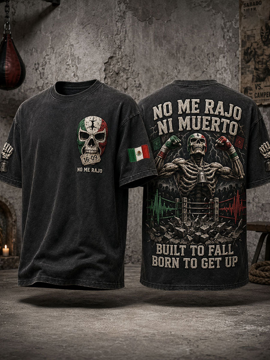 Men's Mexico Independence Day Art Printed T-shirt
