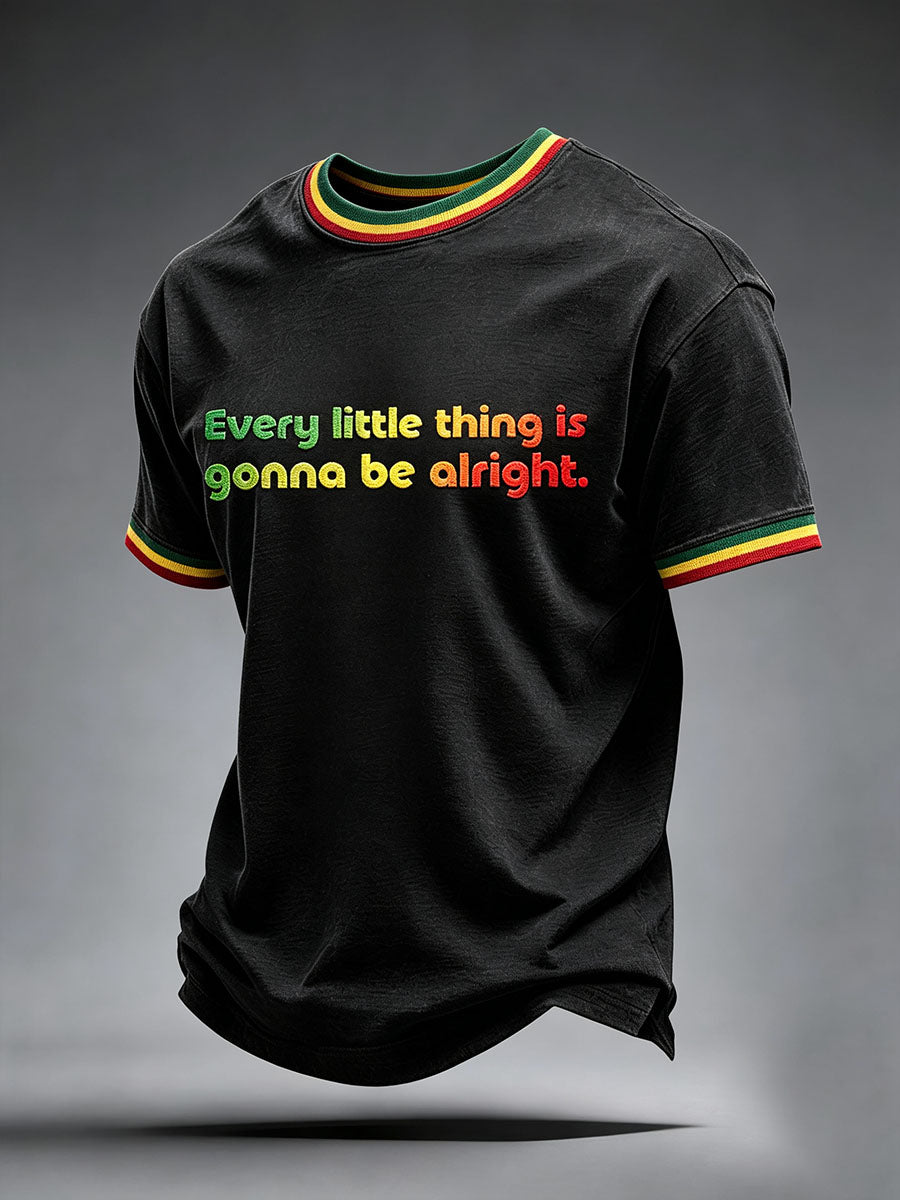 Men's Every Little Thing Is Gonna Be Alright T-Shirt