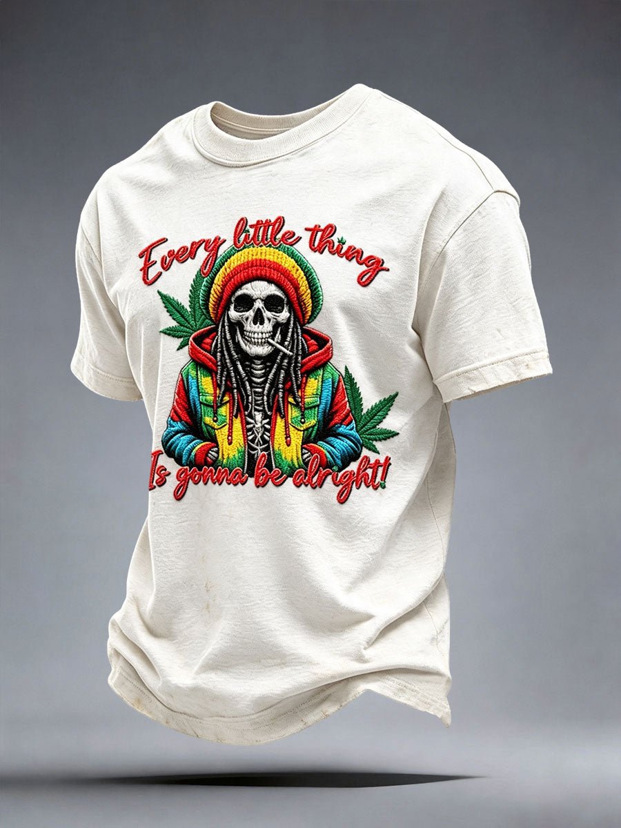 Men's Every Little Thing Is Gonna Be Alright T-shirt