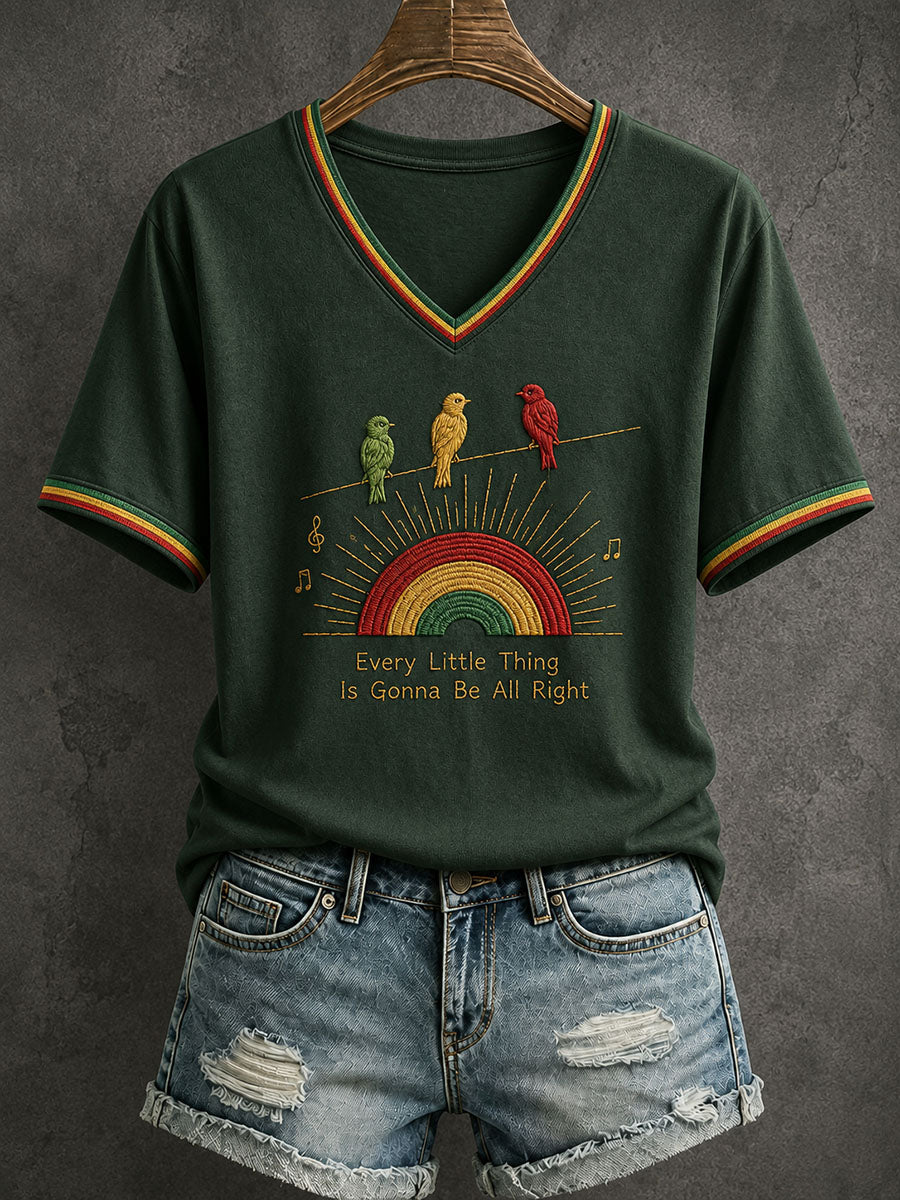 Women's Every Little Thing Is Gonna Be All Right T-Shirt