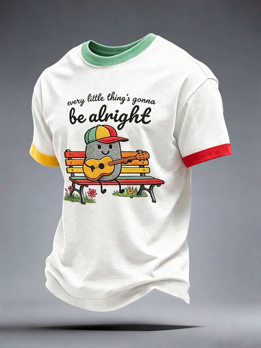 Men's Every Little Thing Is Gonna Be Alright T-shirt