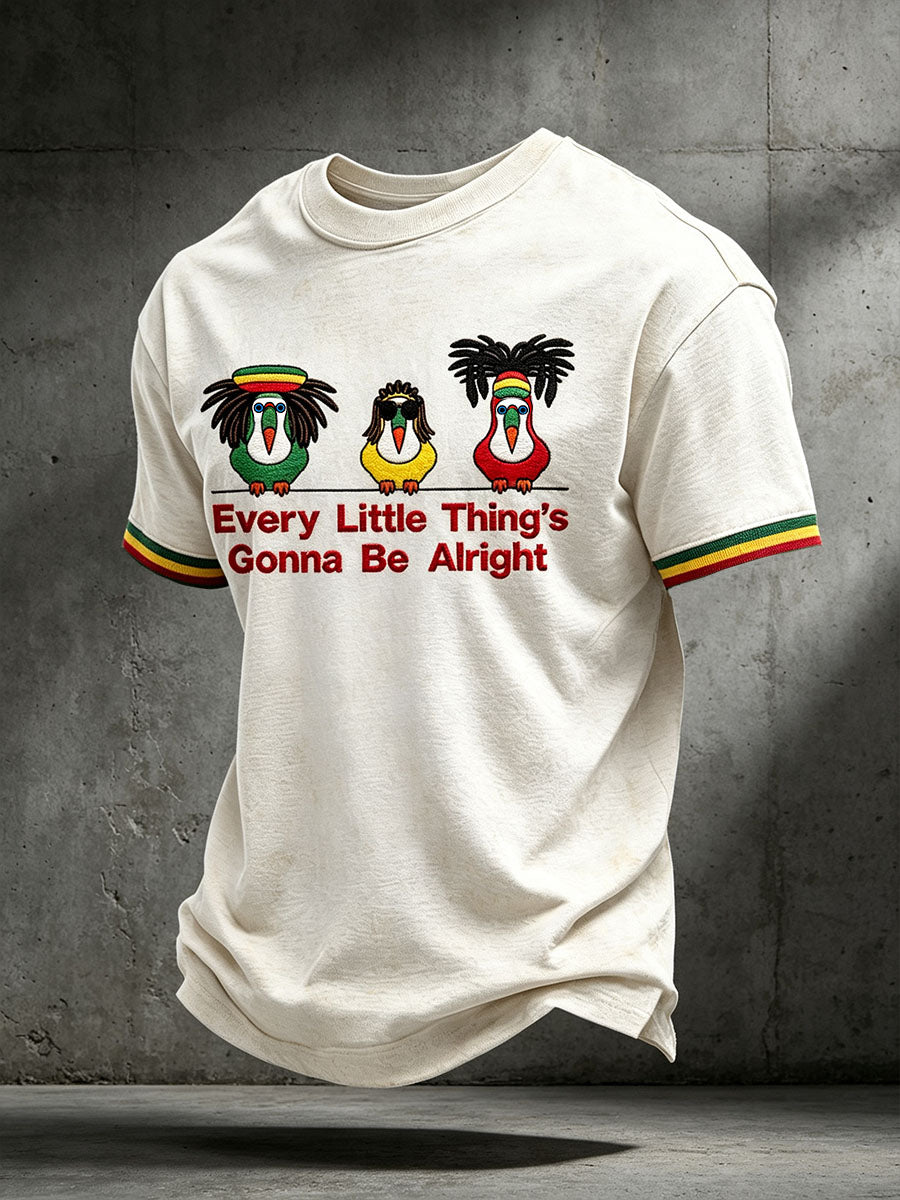 Men's Every Little Thing Is Gonna Be Alright T-Shirt