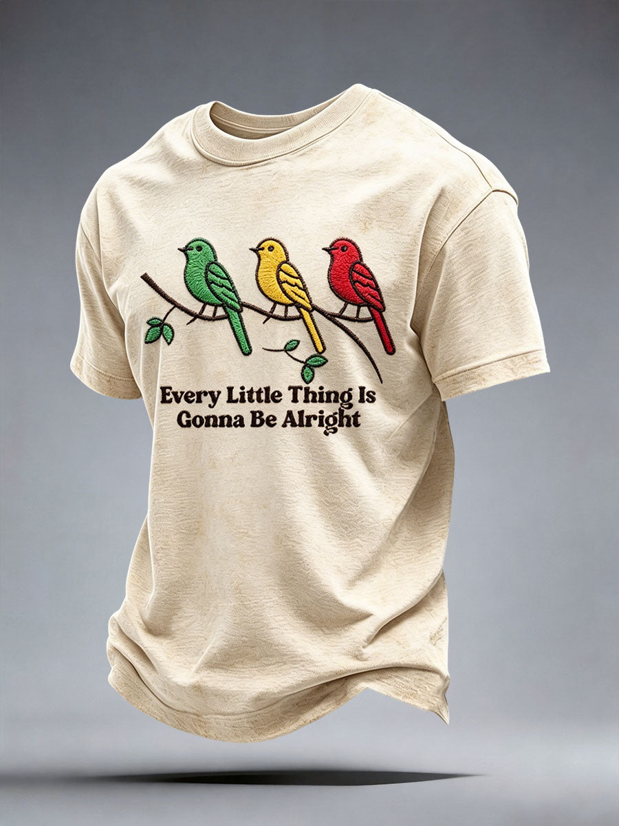 Men's Every Little Thing Is Gonna Be Alright T-shirt