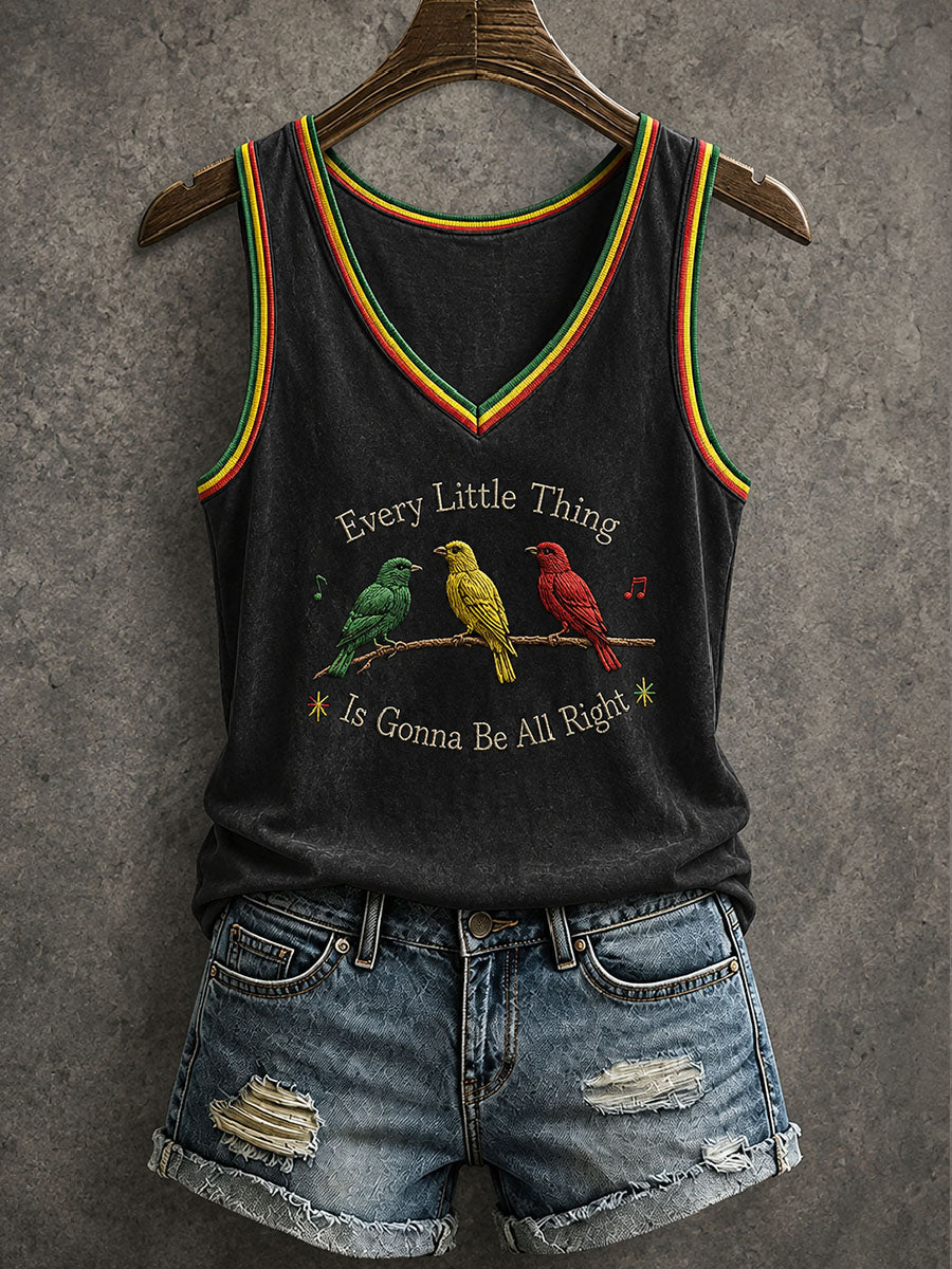 Women's Every Little Thing Is Gonna Be All Right Tank Top