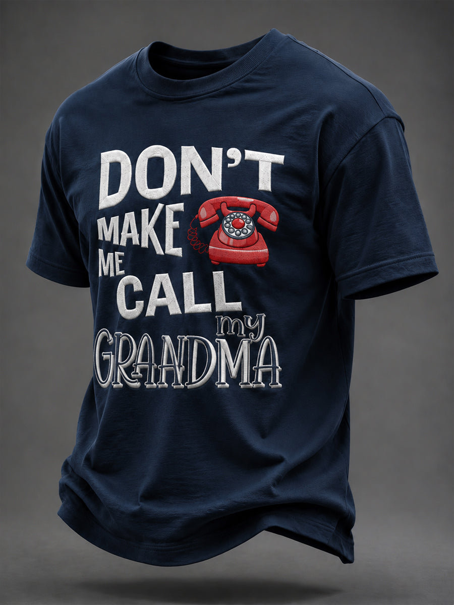 Men's Grandparents' Day Printed T-shirt