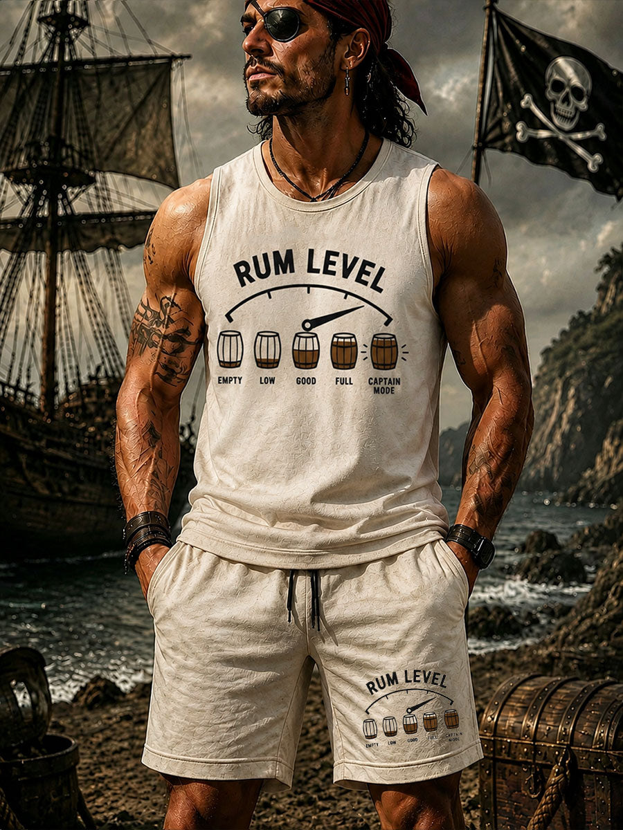 Men's "Rum Level" 2-Piece Sets