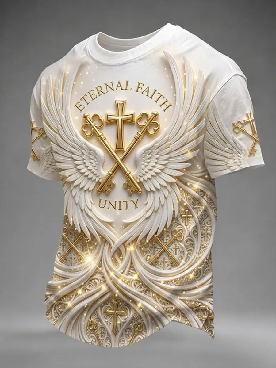 Men's Christian Eternal Faith Short Sleeve T-shirt